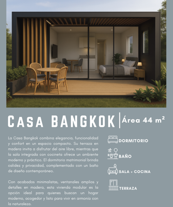Fachada de Casa Bangkok