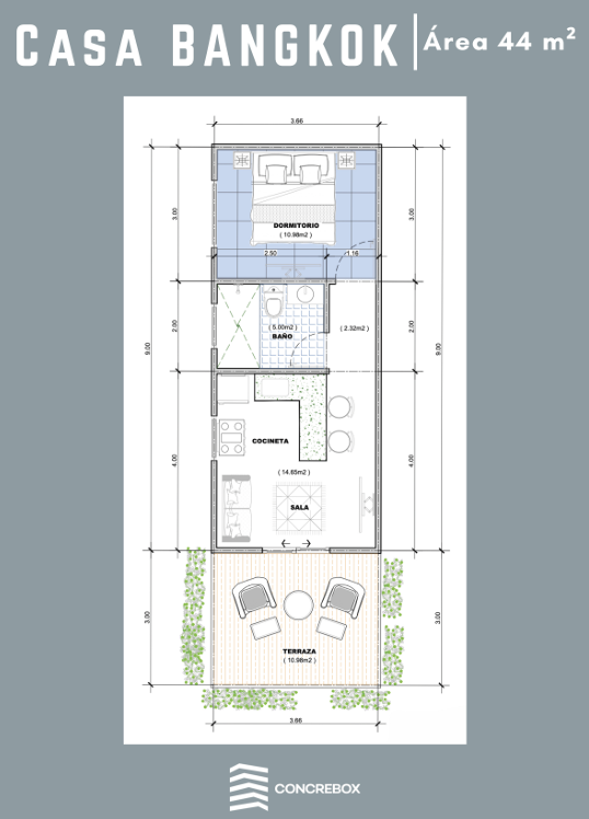 Plano de Casa Bangkok