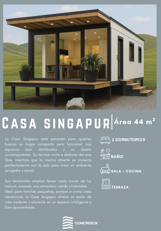 Fachada de Casa Singapur