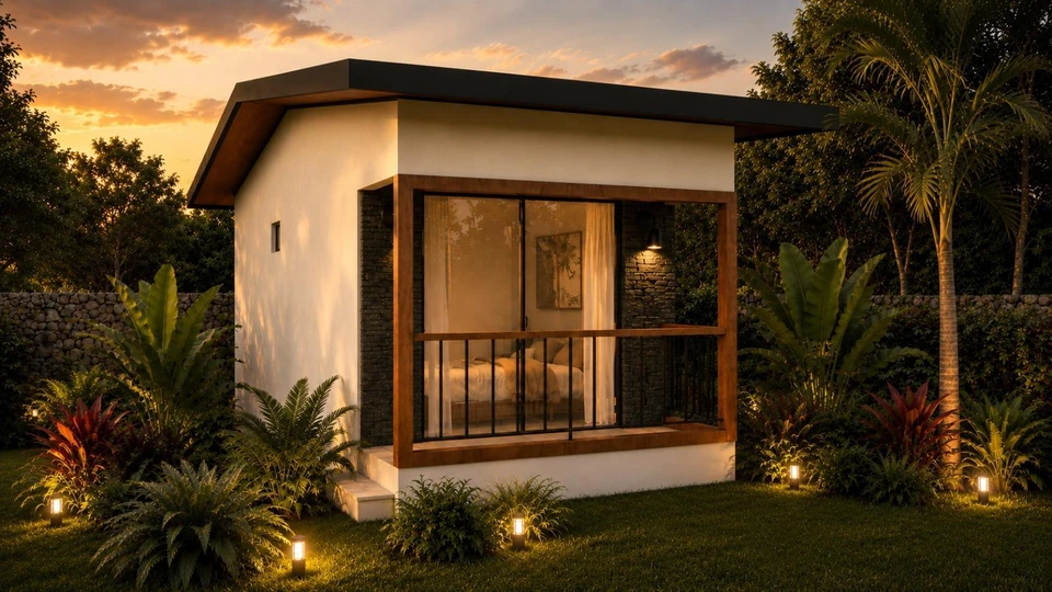 Fachada de Modelo Upala, vista 1